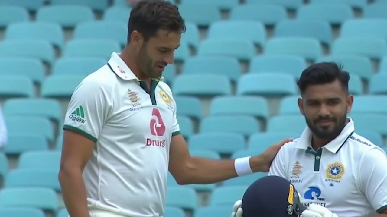 Mitchell Starc’s Bouncer Strikes Rishabh Pant: High Drama and True Sportsmanship at Sydney Test