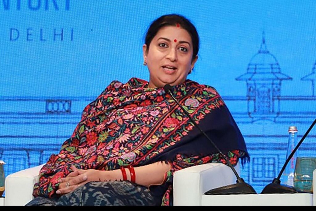 Smriti Irani lauded government's efforts to tackle issues faced by women