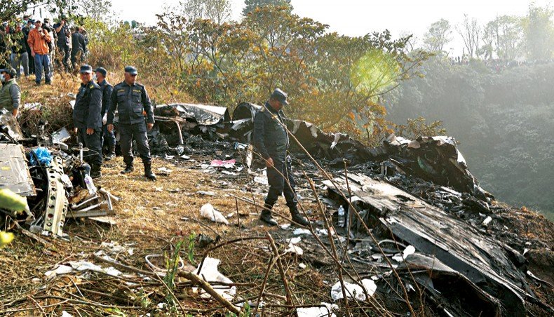 The plane crash claimed 72 lives, including five Indians.