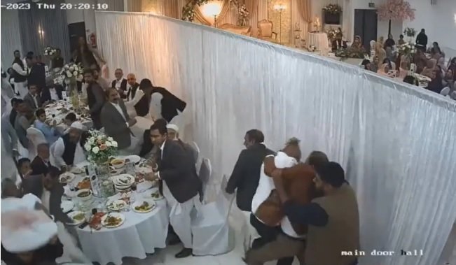 Pak Wedding Turns Wrestling Arena After Man Flips Guest's Hat
