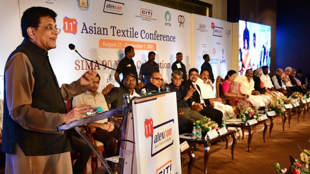 India should become self-sufficient in textile machinery, says Union Minister Piyush Goyal